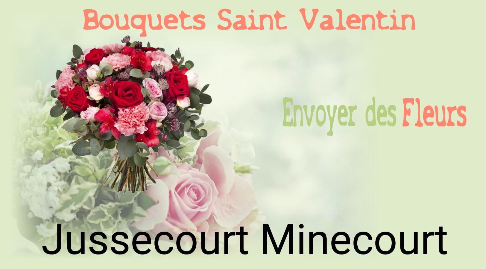 Roses de Saint-Valentin livrées à Jussecourt-Minecourt